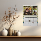 Calendrier photo mural double