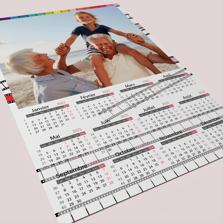 Calendrier poster photo