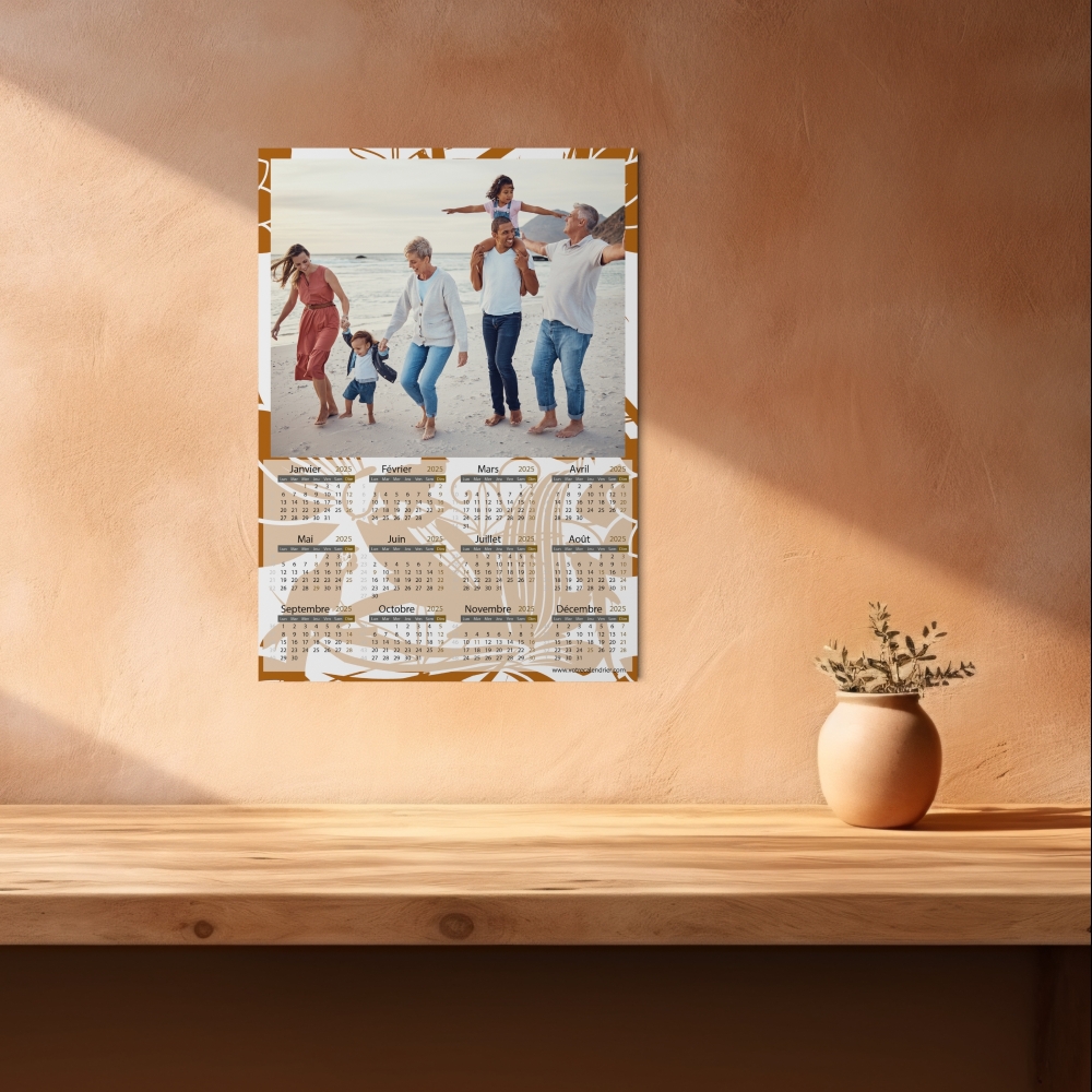 Calendrier poster photo