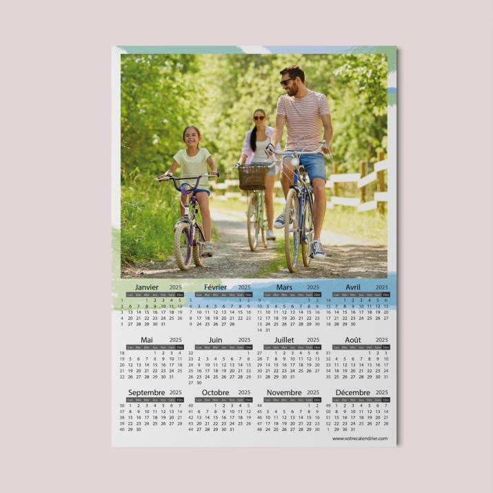Calendrier poster photo