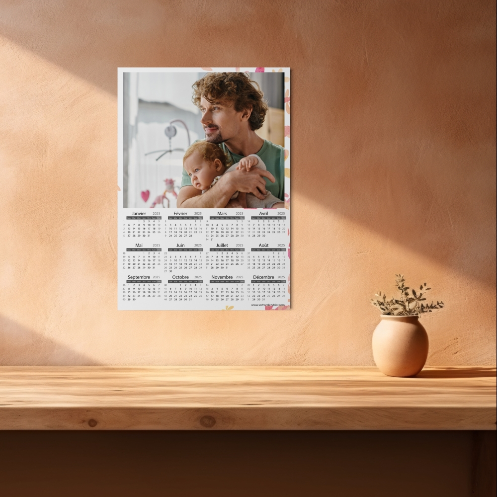 Calendrier poster photo