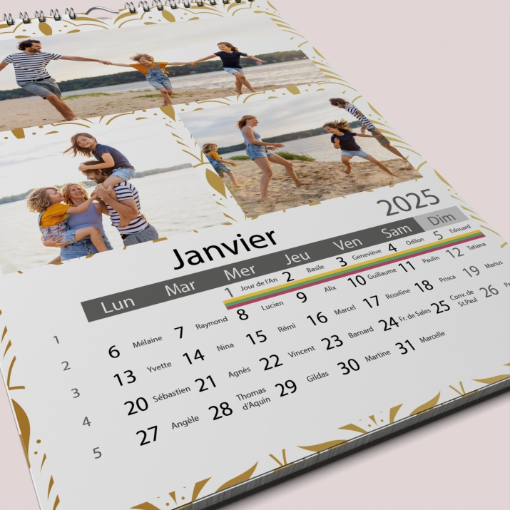 Calendrier PHOTO CLASSIQUE