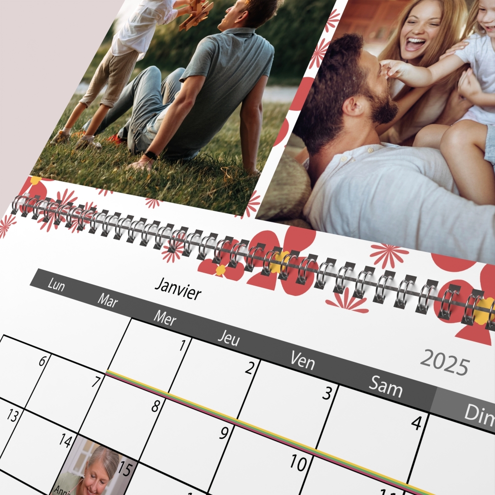 Calendrier photo GÉANT XXL PHOTO DATE