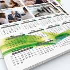 Calendrier photo une page - Grille calendaire personnalisable