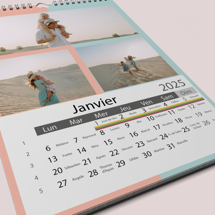 Calendrier PHOTO CLASSIQUE