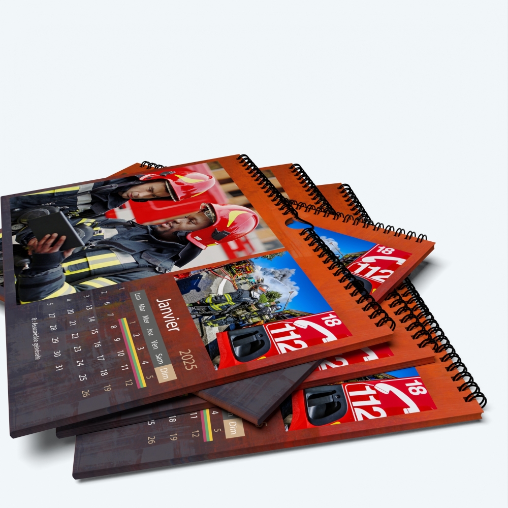 Calendrier photo "PANO" - Minimum de commande : 25 exemplaires