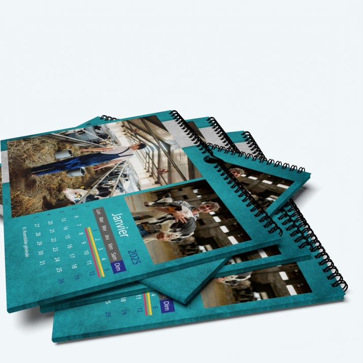 Calendrier photo "PANO" - Minimum de commande : 25 exemplaires