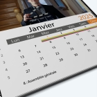 Calendrier photo Classic - Grille calendaire personnalisable