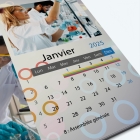 Calendrier photo "PANO" - Grille calendaire personnalisable