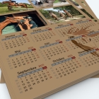 Calendrier photo une page - Grille calendaire personnalisable