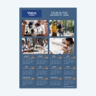 Calendrier photo une page