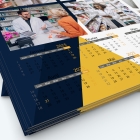 Calendrier photo deux pages XL - Minimum de commande : 25 exemplaires