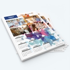 Calendrier photo une page - Minimum de commande : 25 exemplaires