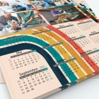 Calendrier photo une page XL - Minimum de commande : 25 exemplaires