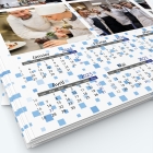 Calendrier photo deux pages XL