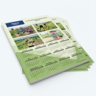 Calendrier photo une page - Minimum de commande : 25 exemplaires