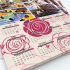 Calendrier photo une page XL - Grille calendaire personnalisable