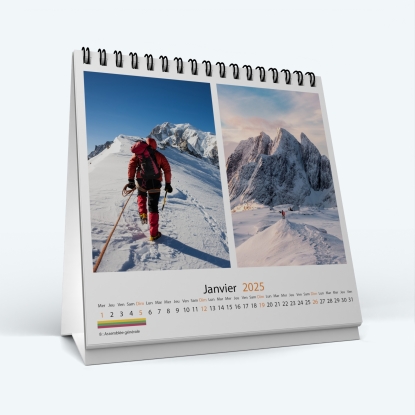 Calendrier de bureau CARRE