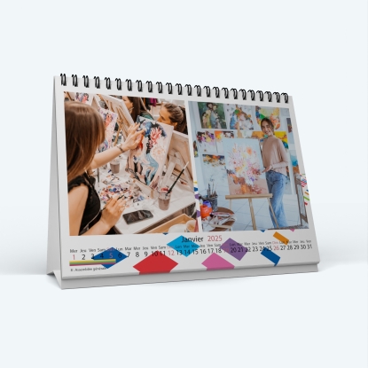 Calendrier de bureau MAXI PANO