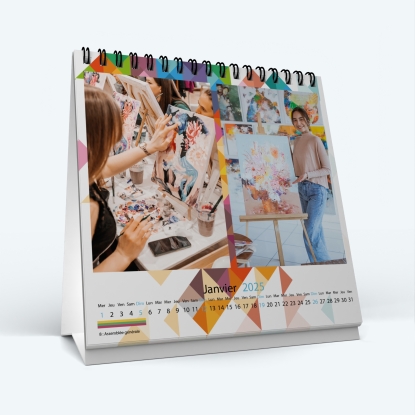 Calendrier de bureau CARRE