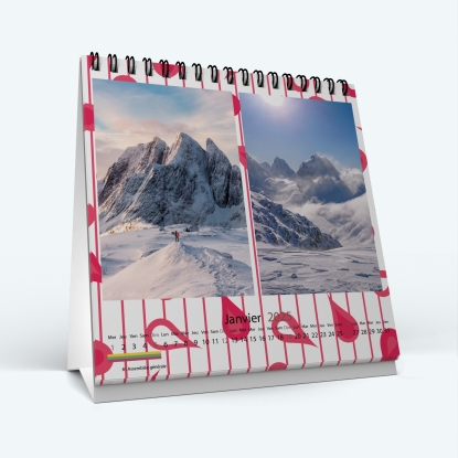 Calendrier de bureau CARRE