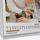 Calendrier de bureau MAXI PANO - Grille calendaire personnalisable