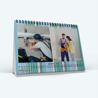 Calendrier de bureau MAXI PANO