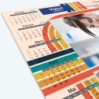 Calendrier sous main - Grille calendaire personnalisable