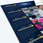 Calendrier sous main - Grille calendaire personnalisable