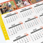 Carte calendrier photo - Grille calendaire 100% personnalisable