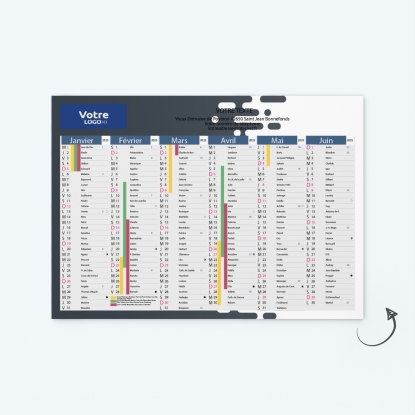 Calendrier de poche CLASSIC